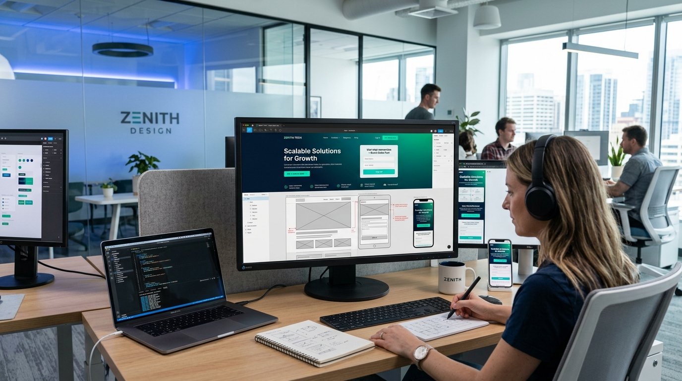 Design UI UX de Alta Conversão para Landing Pages