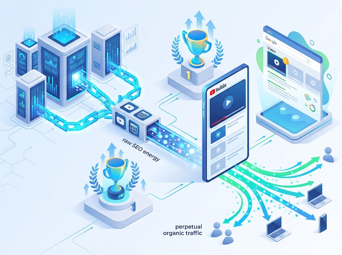 Backlinks Impulsionando Vídeo para Google e YouTube